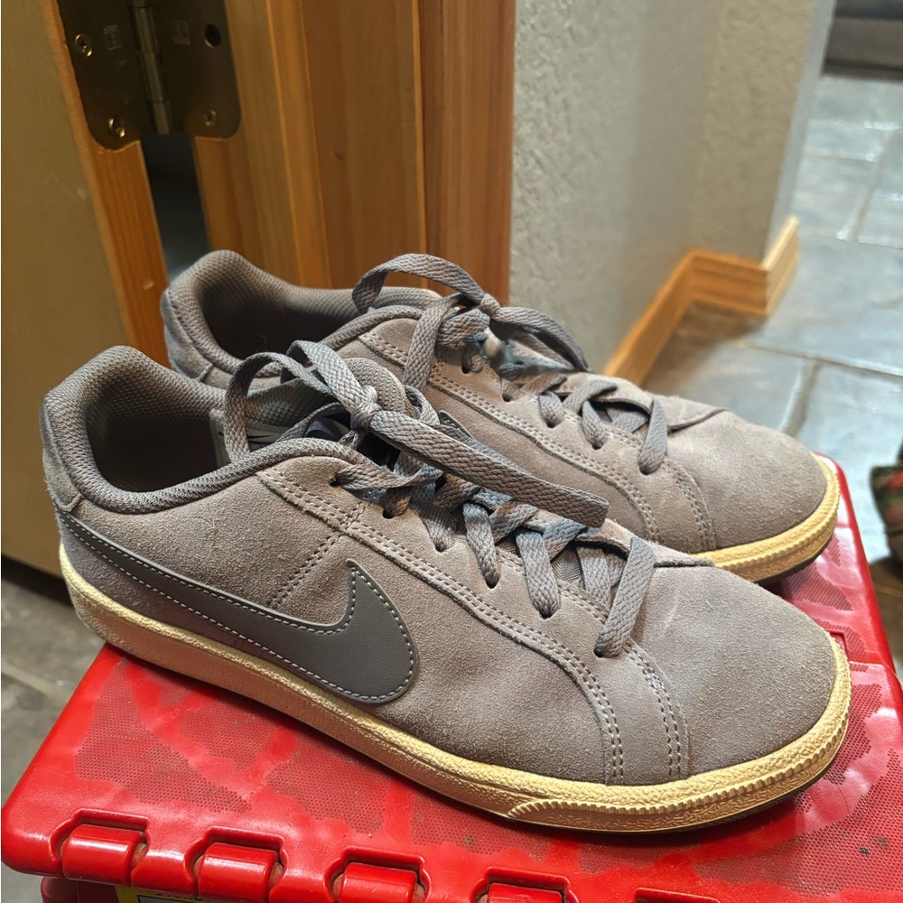 Nike Gray Court Shoes